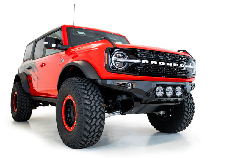 Addictive Desert Designs 21-22 Ford Bronco Bomber Front Bumper (w/ 3 Rigid 360 Mounts) thumbnail 9