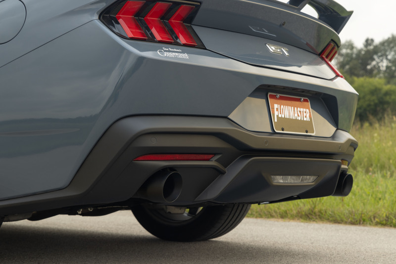 Flowmaster 24-25 Mustang 5.0L Outlaw Cat-Back Exhaust System - Black Tip (Non-Valved) thumbnail 4