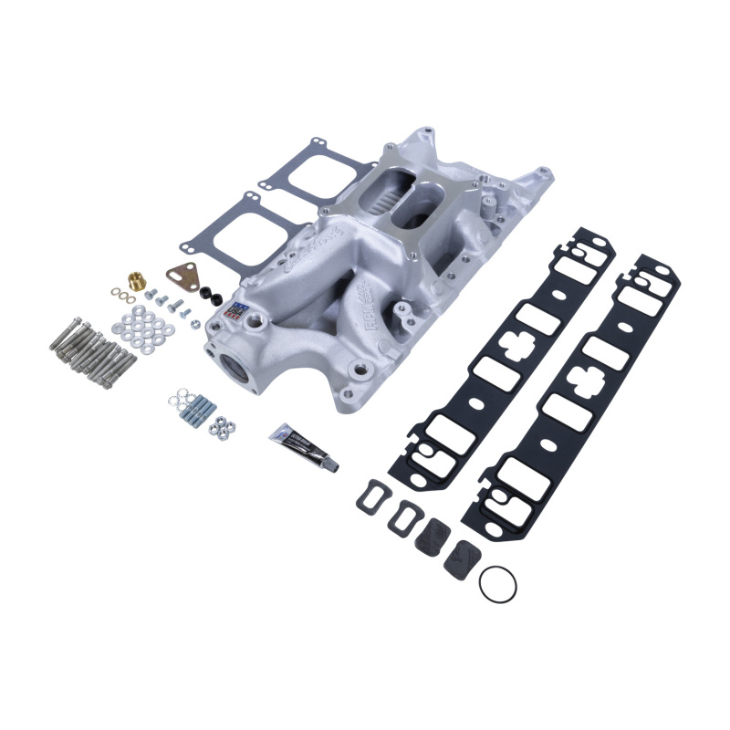 Edelbrock Small Block Ford RPM Air-Gap Manifold & Install Kit thumbnail 2