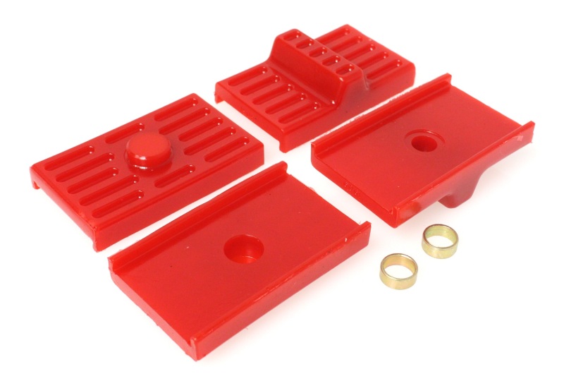 Energy Suspension 70-81 Camaro / 70-81 Firebird Red Multi Leaf Spring Isolators thumbnail 3