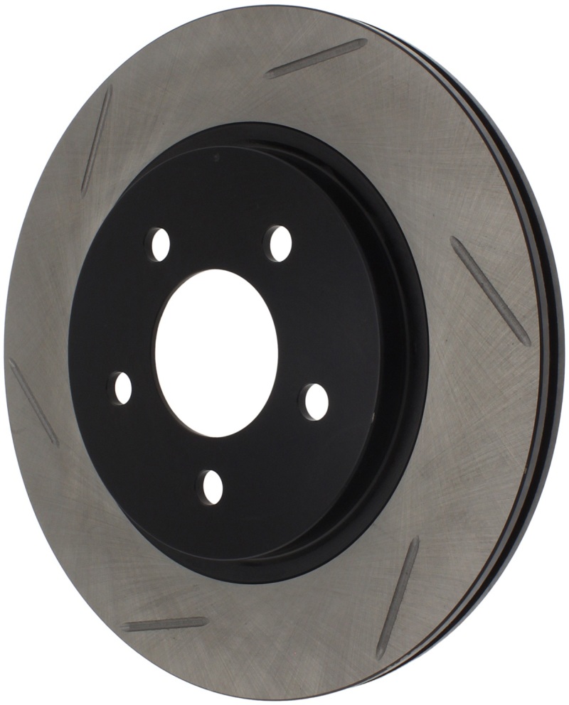 StopTech Power Slot 05-10 Mustang V6/4.0L / GT V8-4.6L Rear Right Slotted Rotor thumbnail 5