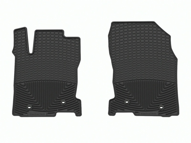 WT Rubber Mats - Front - Blk