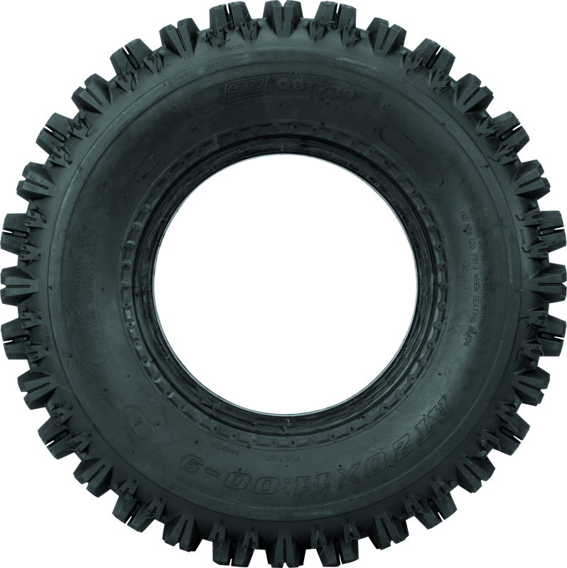 Quadboss QBT700 Series Tires 20x11-9 Tire, QBT739 Sport, 20/11-9, Bias-Ply, Blackwall, Rear, Each thumbnail 5