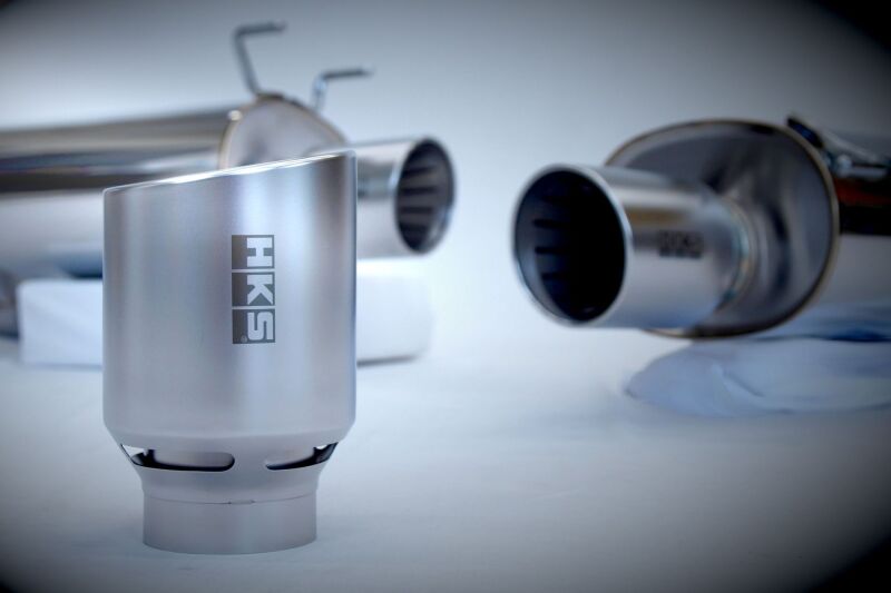 HKS 99-02 Nissan Skyline GT-R GF-BNR34 RB26DETT URBAN MATTE Edition Super Turbo Muffler thumbnail 3