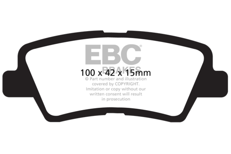 EBC S5 Brake Pad and Rotor Kit (1x ebcGD7778, 1x ebcDP41875R) thumbnail 8
