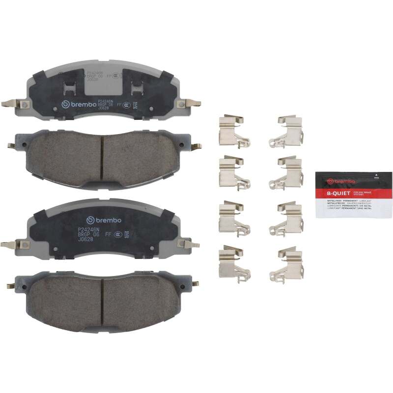 Brembo OE 20-23 Ford Explorer/Police Interceptor Utility/Lincoln Aviator Ceramic Brake Pad - Front thumbnail 2