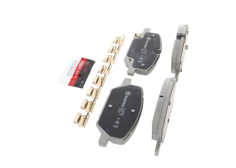 Brembo OE 20-24 Cadillac CT5/XT4/22-24 Chevy Camaro/2021 GMC Terrain Ceramic Brake Pad - Front thumbnail 7
