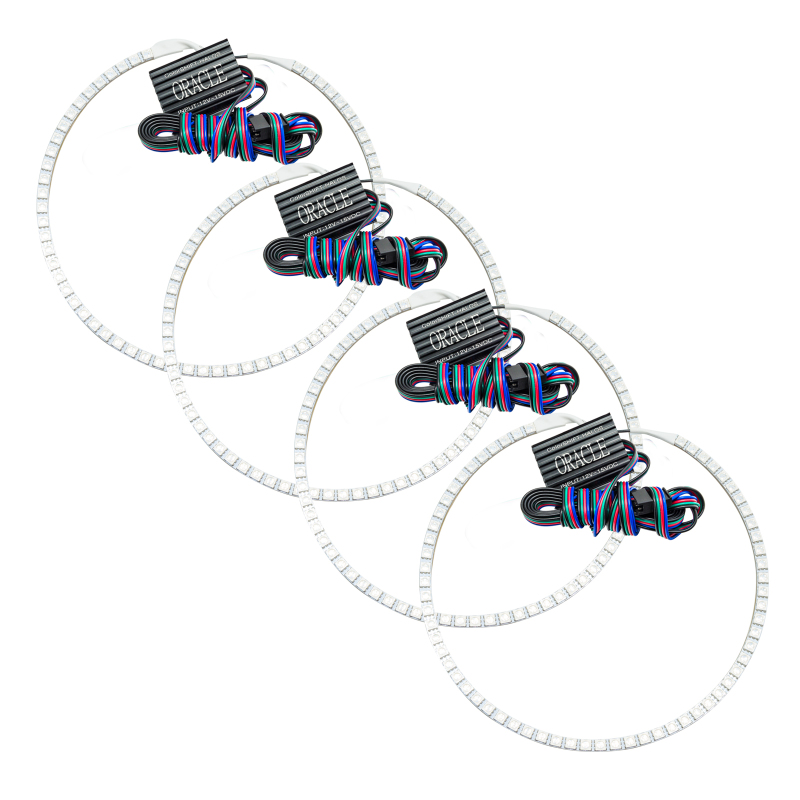 Oracle Jeep Grand Cherokee 05-10 Halo Kit - ColorSHIFT w/o Controller thumbnail 2
