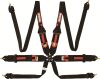 RaceQuip Black FIA CAMLOCK 6pt Pull Up Lap FHR thumbnail 3
