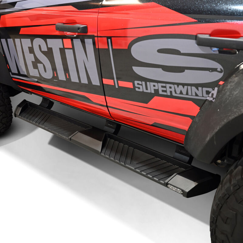 Westin 21-25 Ford Bronco 4dr (Excl. Bronco Sport) AT6 Running Boards - Black thumbnail 6