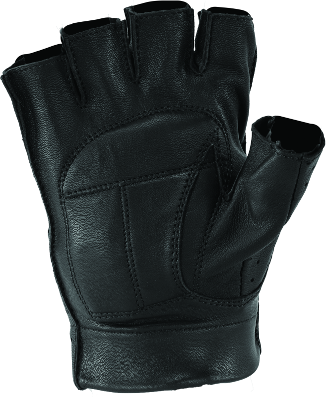 Kuryakyn Leather By River Road Tucson Shorty Gloves Black - Small thumbnail 2