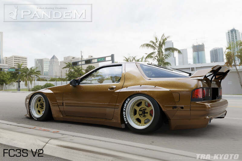 GReddy Pandem 85-92 Mazda RX-7 FC3S Headlight Mounts from gre17040330 thumbnail 3