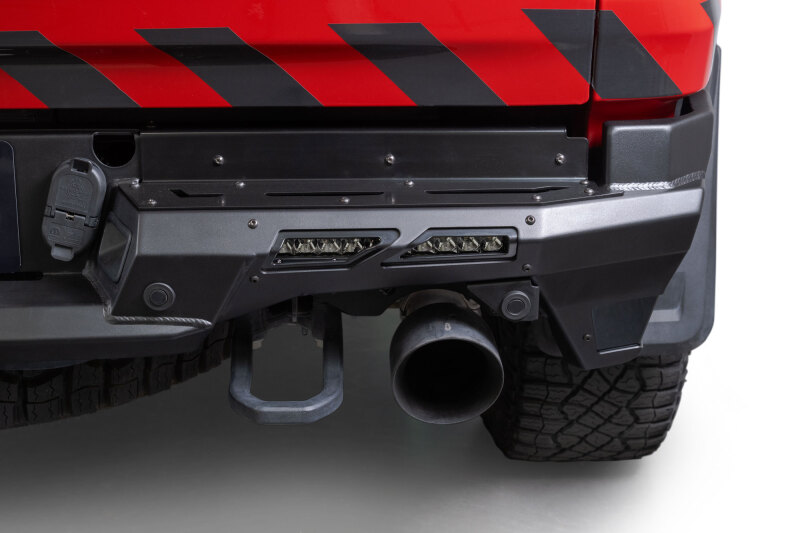 Addictive Desert Designs2025 Ram RHO Phantom Rear Bumper - Hammer Black Powder Coat thumbnail 4