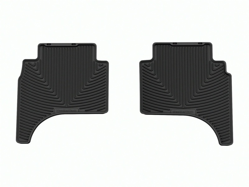 WT Rubber Mats - Rear - Blk