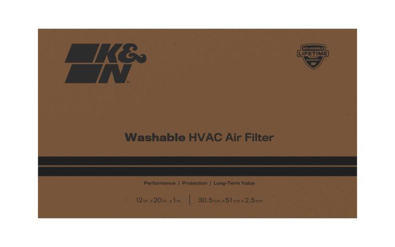 K&N HVAC Filter 12 X 20 X 1 Merv 8 thumbnail 2