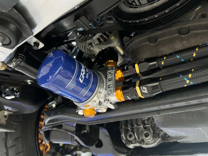 GReddy TYPE-I Oil Filter Relocation Block - Uses M20xP1.5 Oil Filter thumbnail 3