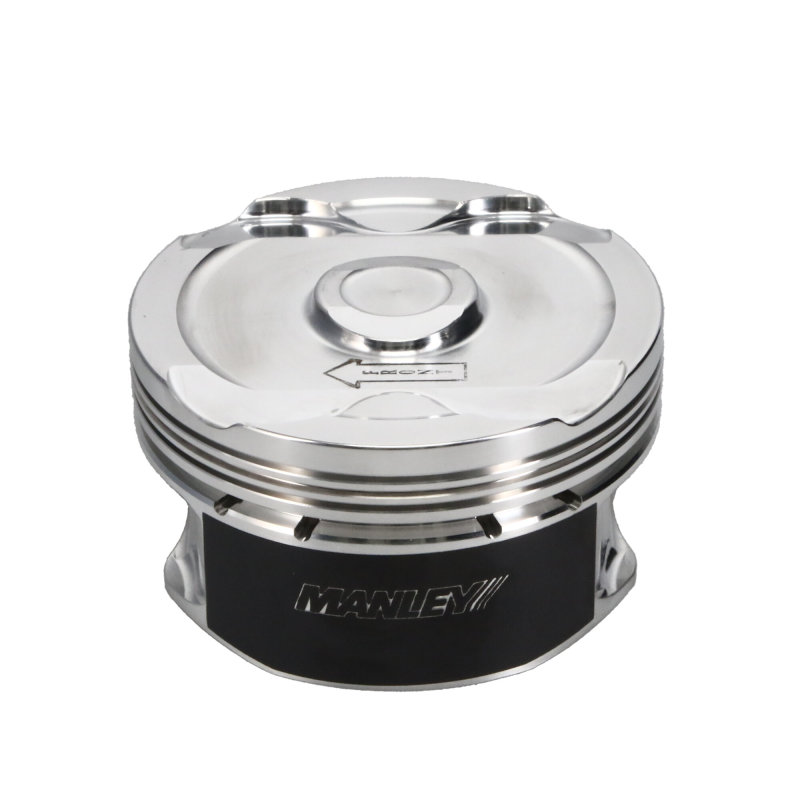 Manley 2018+ Ford Coyote 5.0L DOHC -6cc Dish 3.662in Bore 10:1 CR Extreme Duty Platinum Piston Set thumbnail 3