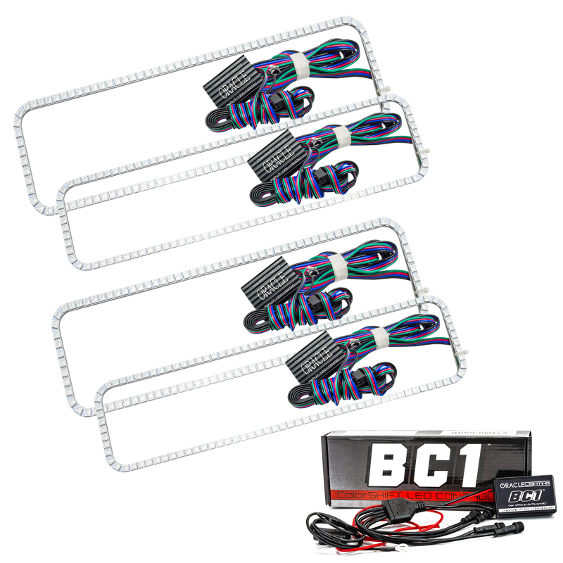 Oracle Ford F250 05-07 Halo Kit - ColorSHIFT w/ BC1 Controller thumbnail 2
