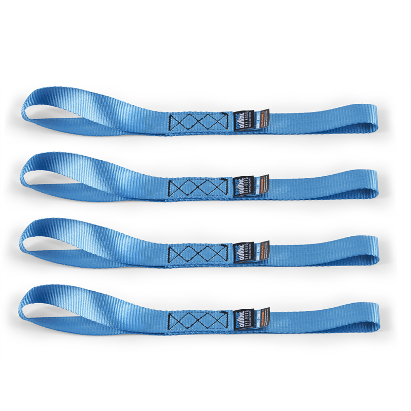 Borne Off-Road Heavy-Duty Ratchet Tie-Down Kit (4-Pack) - Blue thumbnail 8