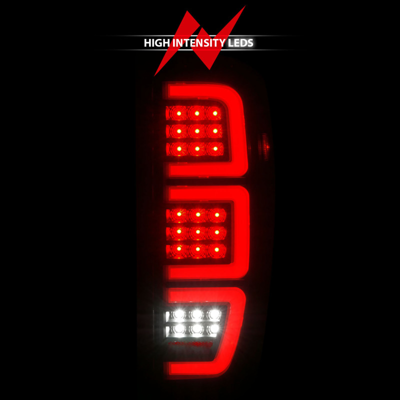 ANZO 19-23 GMC Sierra 1500/2500HD/3500HD Black Replacement Full LED Bar Tail Light thumbnail 8