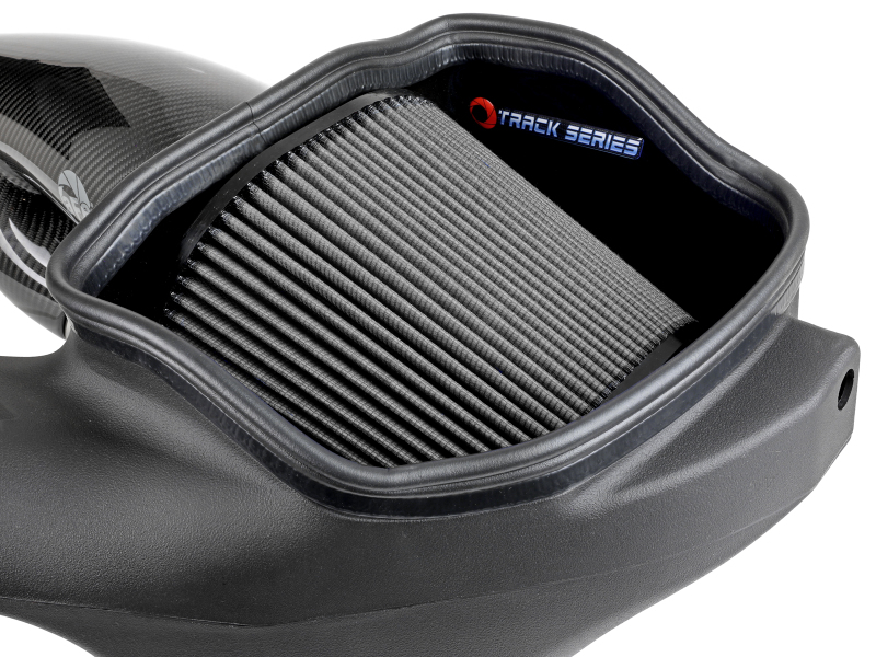 aFe 17-20 Ford F-150/Raptor Track Series Carbon Fiber Cold Air Intake System With Pro DRY S Filters thumbnail 7