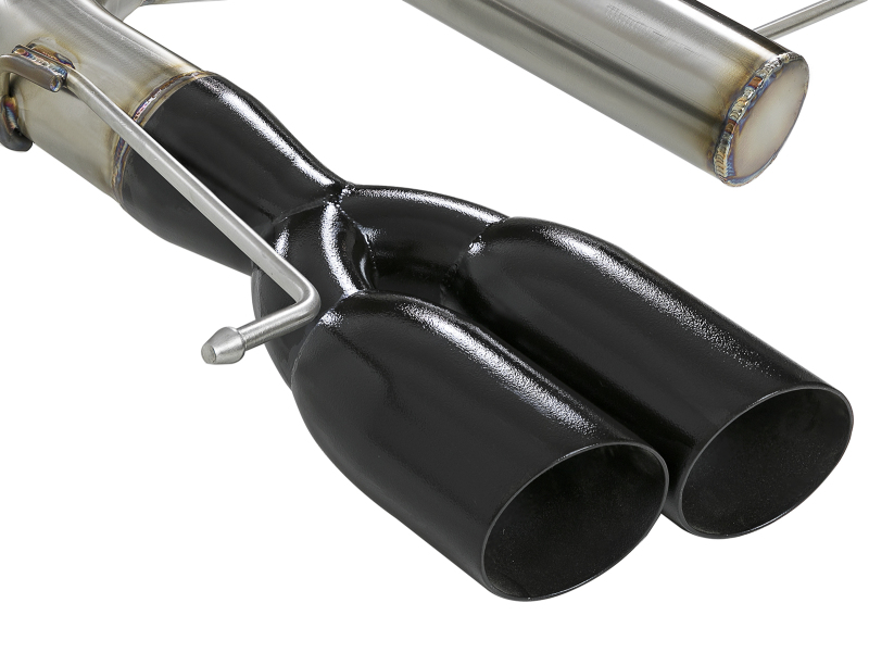 aFe MACH Force XP 08-13 BMW 135i L6-2.0L N54/N55 3in. 304 SS Axle-Back Exhaust w/Black Tips thumbnail 4