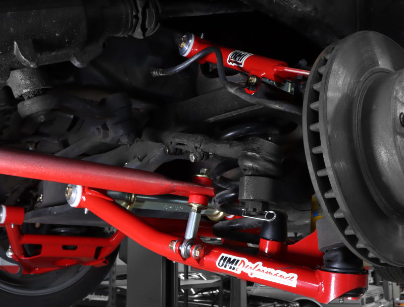 UMI Performance 73-87 GM C10 Street Performance Lower Control Arms - Red thumbnail 2