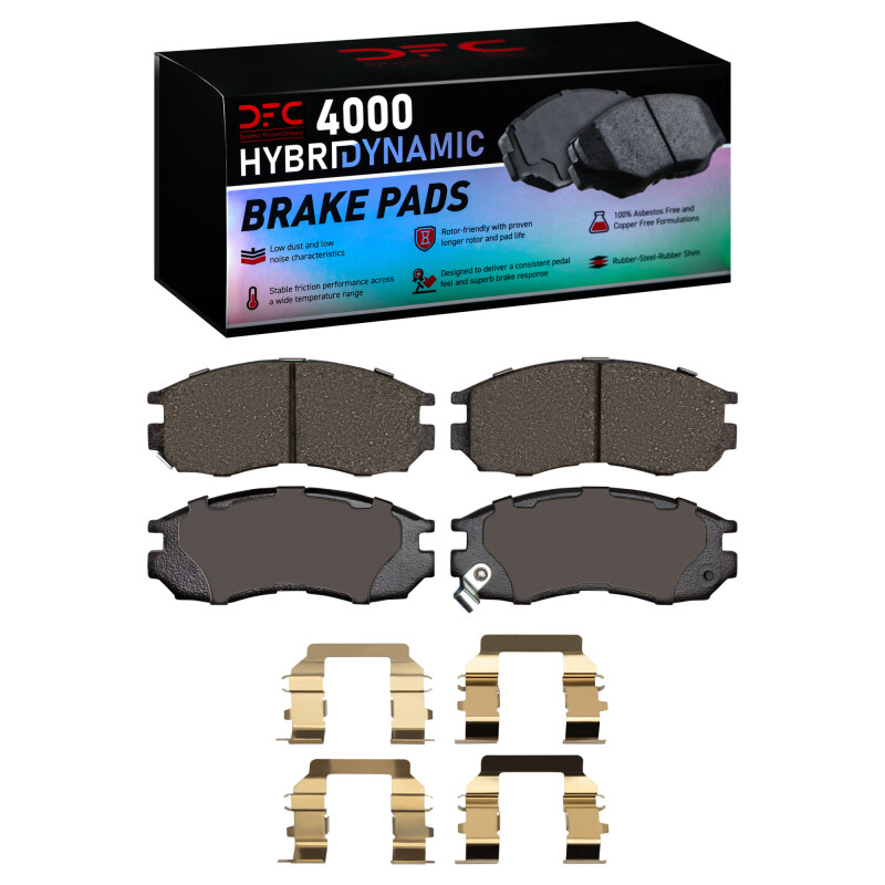 DFC HybriDynamic Brake Pads Hrdwr Kit