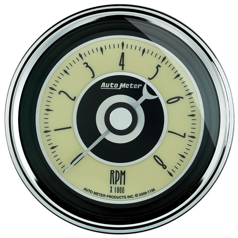Autometer Cruiser Ad 3 3/8in 8000 RPM In-Dash Tachometer