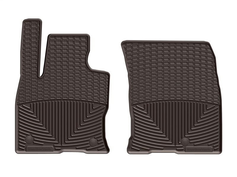 WT Rubber Mats - Front - Cocoa