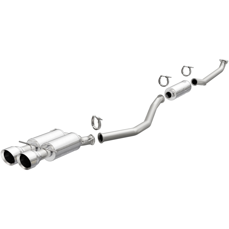 MagnaFlow CatBack 17-18 Honda Civic L4 1.5LGAS Dual Exit Polished Stainless Exhaust thumbnail 3