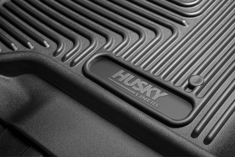 Husky Liners 21-23 Ford F-150 CC SC X-Act Contour Front & Second Row Seat Floor Liners - Black thumbnail 4