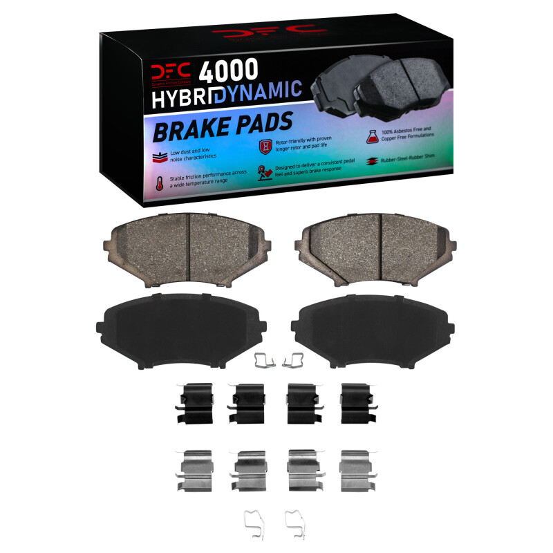 DFC HybriDynamic Brake Pads Hrdwr Kit