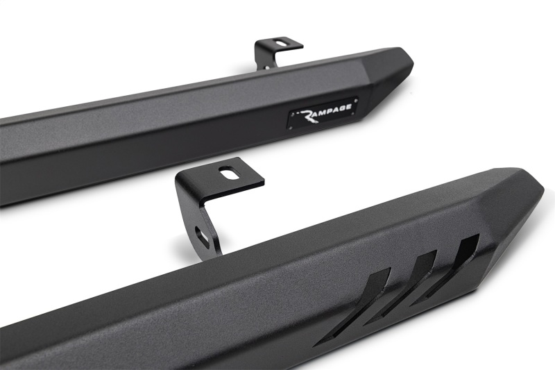 Rampage 2020+ Jeep Gladiator (JT) Rock Rail Nerf Bar - Black thumbnail 2