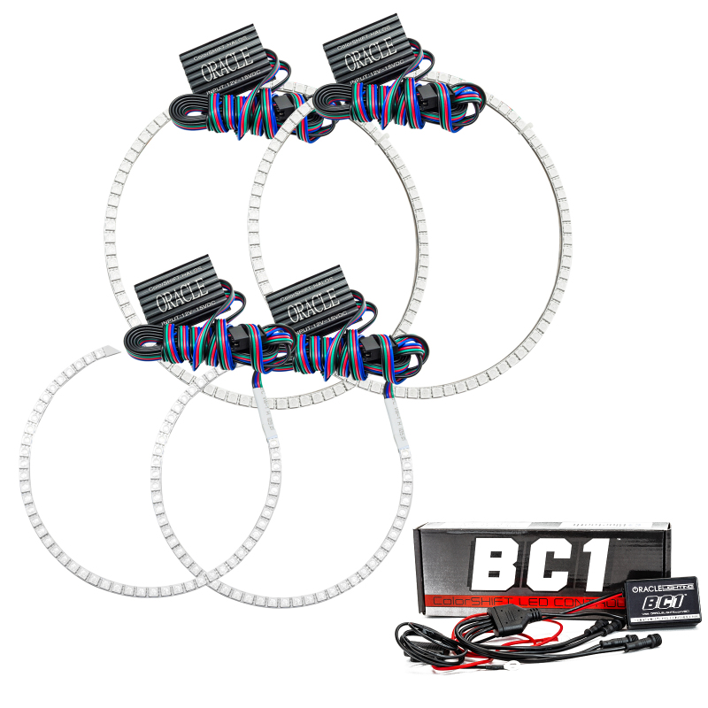 Oracle Jeep Grand Cherokee 08-10 Halo Kit - ColorSHIFT w/ BC1 Controller thumbnail 2
