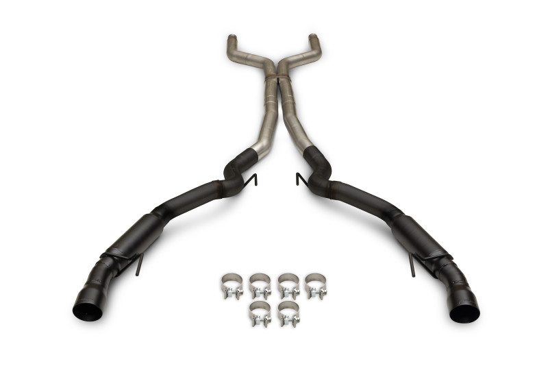 Flowmaster 24-25 Mustang 5.0L Outlaw Cat-Back Exhaust System - Black Tip (Non-Valved) thumbnail 5