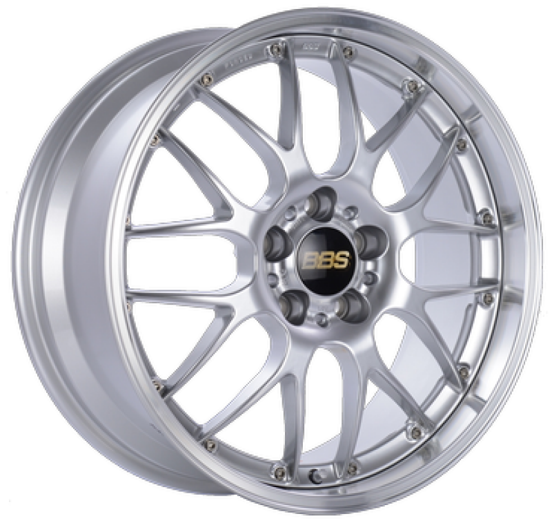 BBS RS-GT 18x8 5x130 ET50 CB71.6 Diamond Silver Center Diamond Cut Lip Wheel thumbnail 2