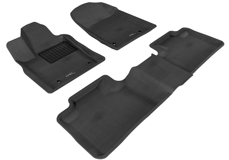 3D MAXpider 13-22 Jeep Grand Cherokee (WK) Kagu Black Full Set (2 Posts IN PASSENGERS SIDE) thumbnail 3