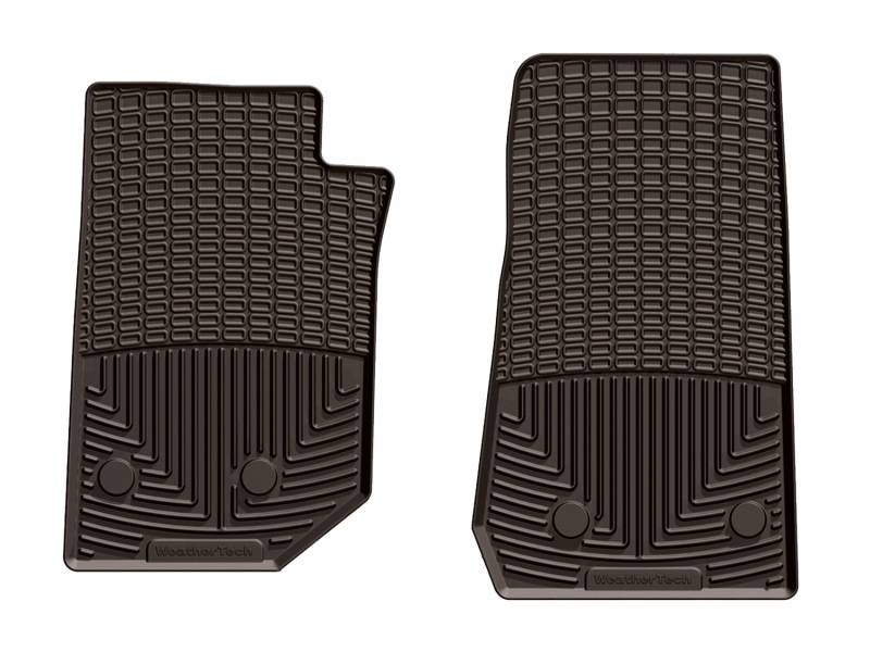 WT Rubber Mats - Front - Cocoa
