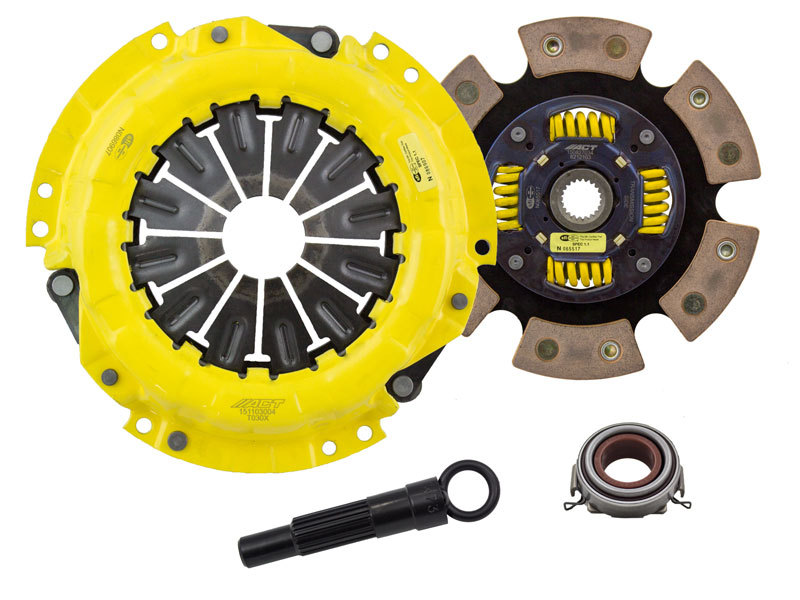 ACT 1991 Geo Prizm XT/Race Sprung 6 Pad Clutch Kit thumbnail 3