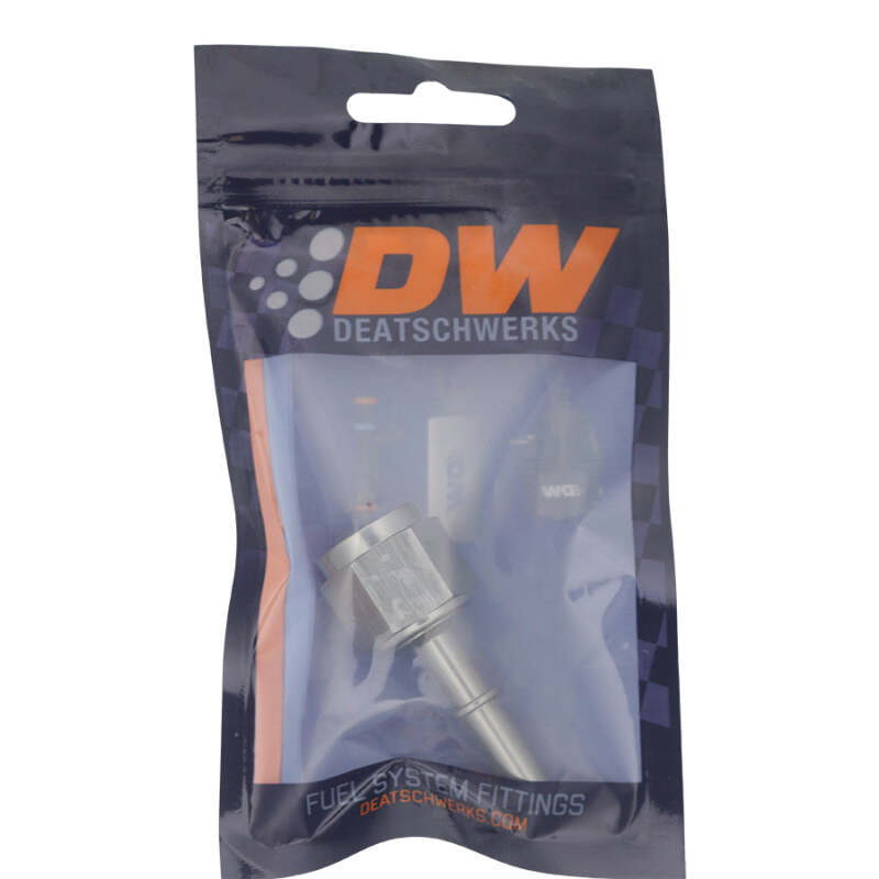 DeatschWerks 8AN Female Flare Swivel to 5/16in Male EFI Quick Disconnect - Anodized DW Titanium thumbnail 4