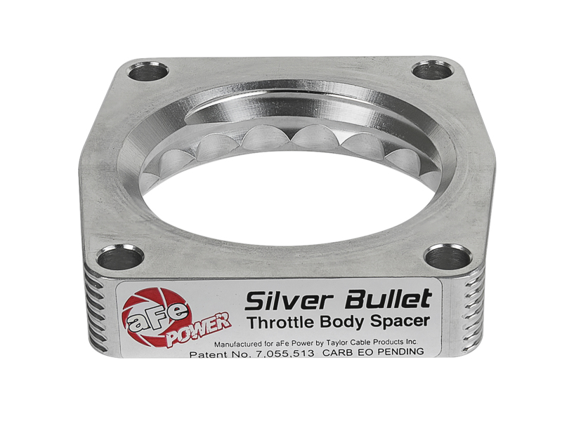 aFe Silver Bullet Throttle Body Spacer TBS 17-19 Nissan Patrol (Y61) I6-4.8L thumbnail 8