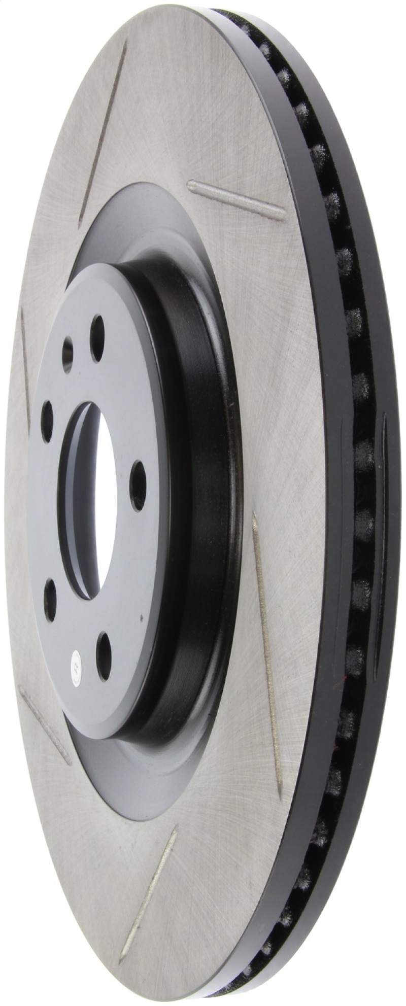 StopTech Power Slot 12-13 Audi A6 Quattro/11-12 A7 Quattro / 10-13 S4 Rear Right Slotted Rotor thumbnail 5