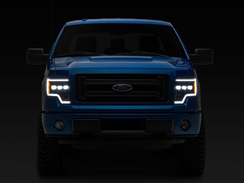 Raxiom 09-14 Ford F-150 CXR Series LED Projector Headlights- Black Housing- Clear Lens thumbnail 3