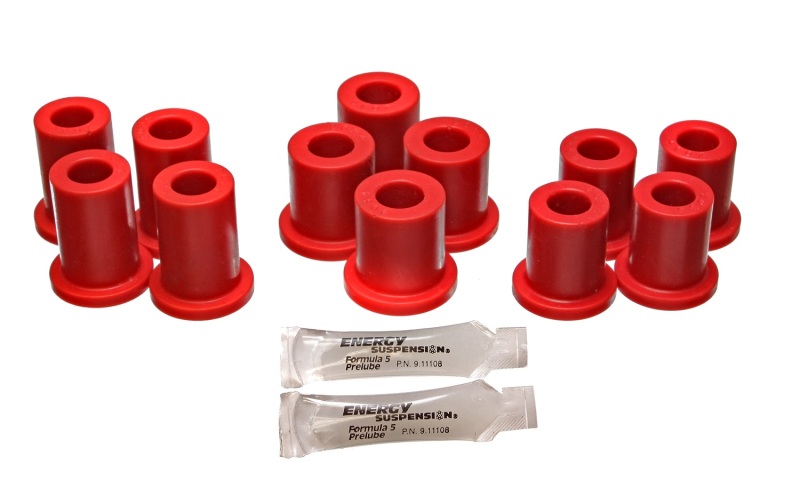 Energy Suspension Mit Trk Rear Spring Bushing O.E.M. - Red thumbnail 3