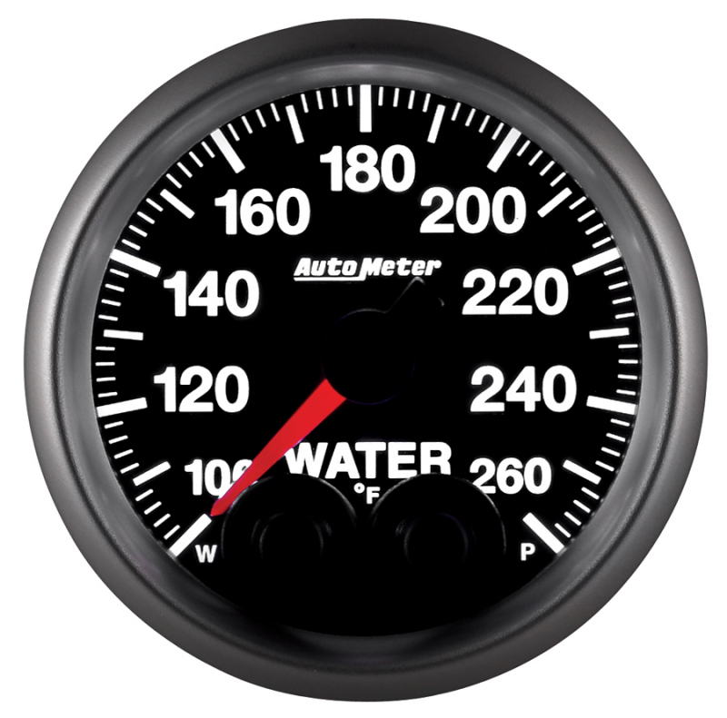 Autometer Elite Nascar 2-1/16in 100-260 Deg. F Water Temp. w/ Peak and Warn Gauge w/ Pro-Control thumbnail 5