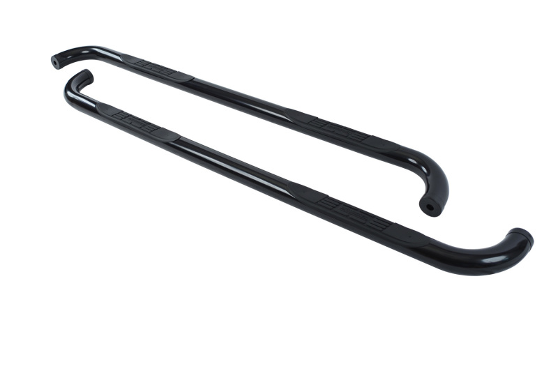 Go Rhino 01-13 Chevrolet Silverado 2500HD/3500 4000 Series SideSteps - Cab Length - Black thumbnail 2