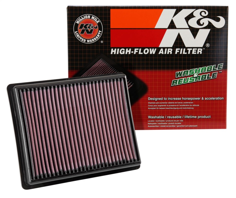 K&N 14-17 Opel Vivaro B L4-1.6L DSL Replacement Drop In Air Filter thumbnail 8