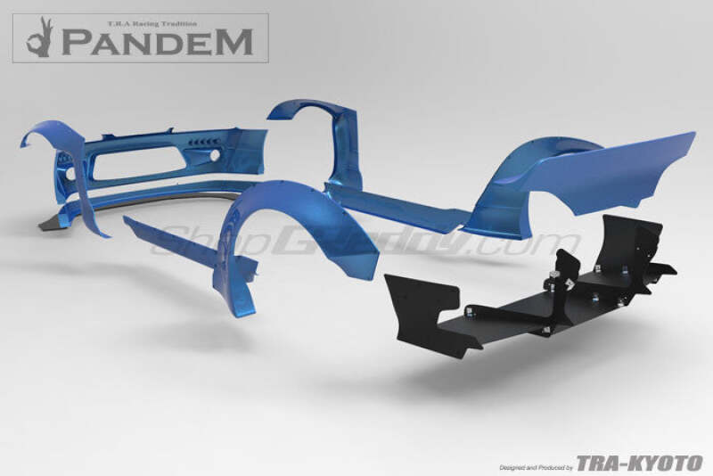 GReddy 1999-2002 Nissan Silvia Full Rocket Bunny S15 Pandem Aero Kit thumbnail 4