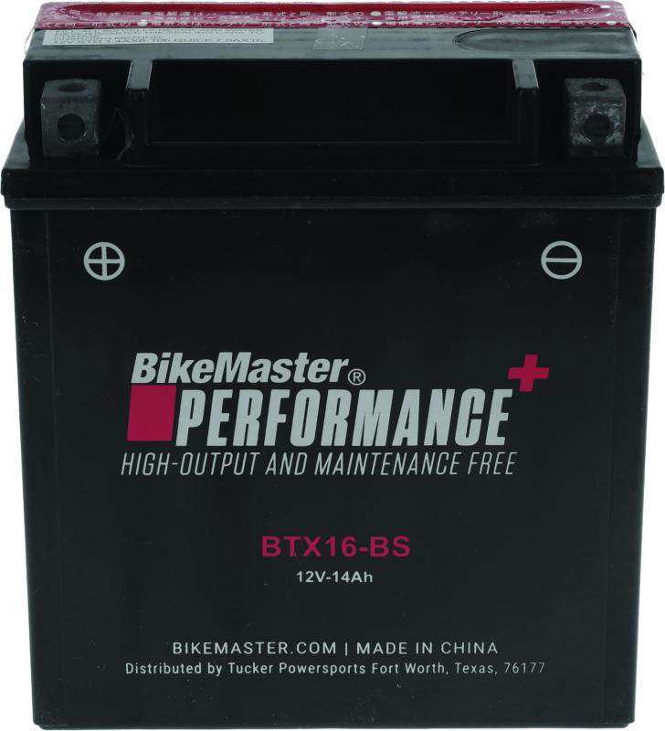 BikeMaster BKM Batteries - Maintanance Free